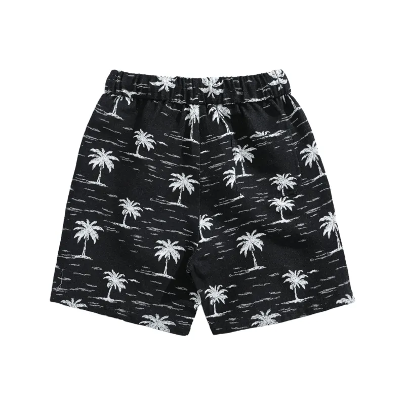 CLOR Casual Shorts Unisex Verona Black-1