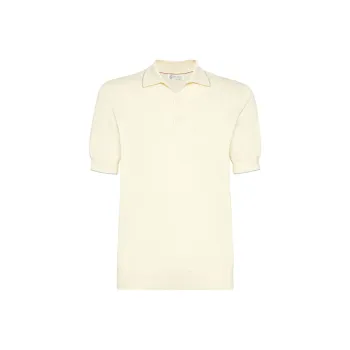 Brunello Cucinelli Knitted Polo Shirt