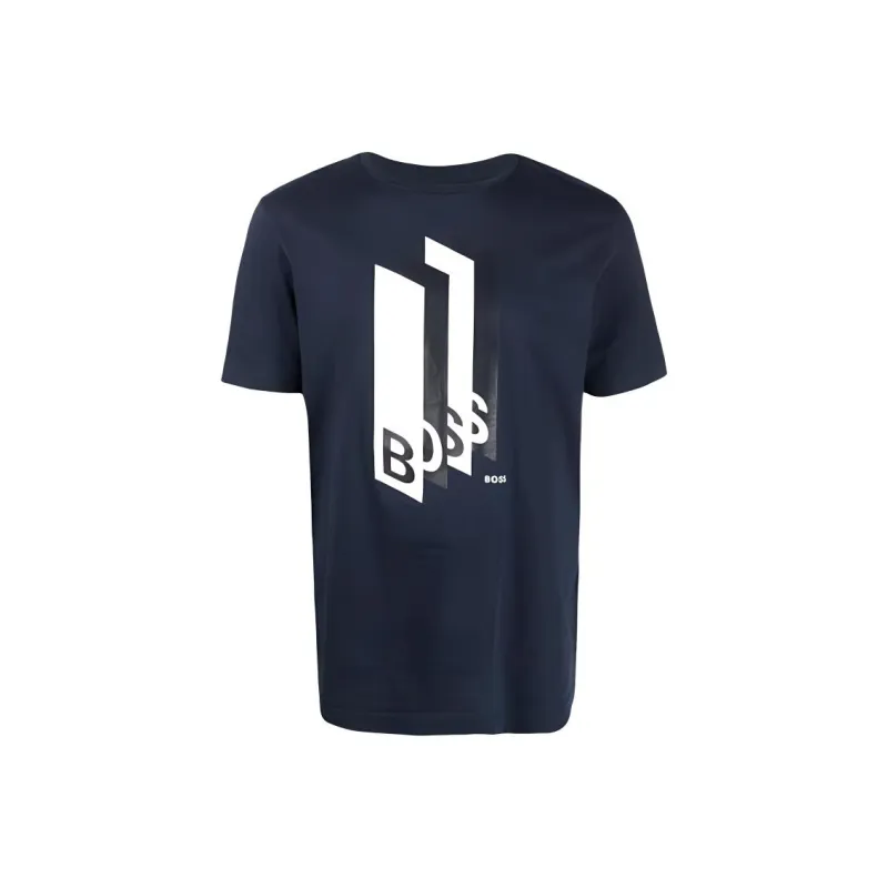 HUGO BOSS T Shirts Men Blue-0