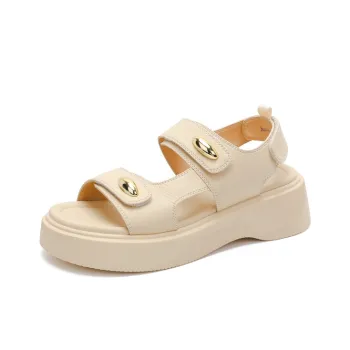 JOSINY Strap Sandals Women's Yellow