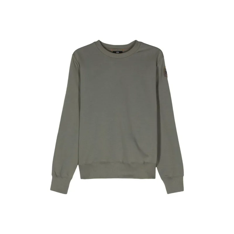 PARAJUMPERS Logo plaque Crew neck Sweatshirt-0