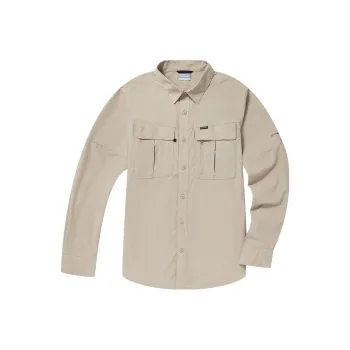 Columbia Shirts Men Khaki
