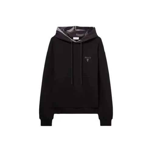 EMILIO PUCCI Marmo print Cotton Hoodie