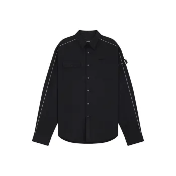 WE11DONE Shirts Men Black
