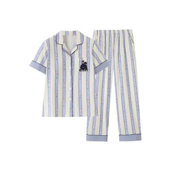 FENTENGCARE Pajama Set Women's Steel Blue