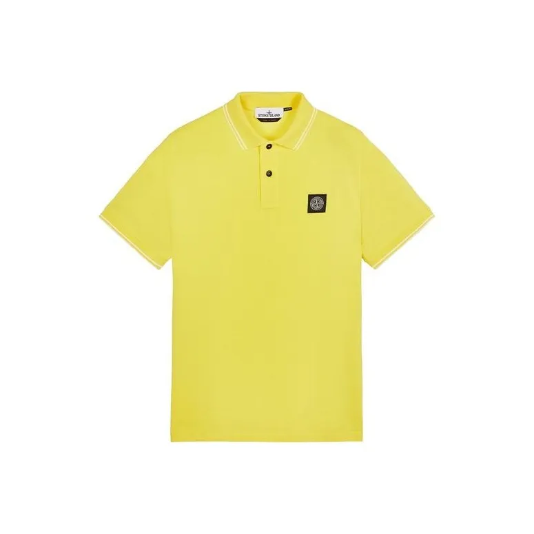 STONE ISLAND Logo Poloshirt-0