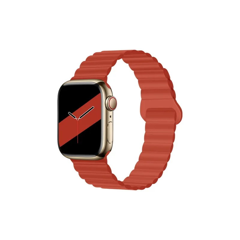 DUALMM Apple Compatibility Watch Band 225 255mm Silicone Material-23