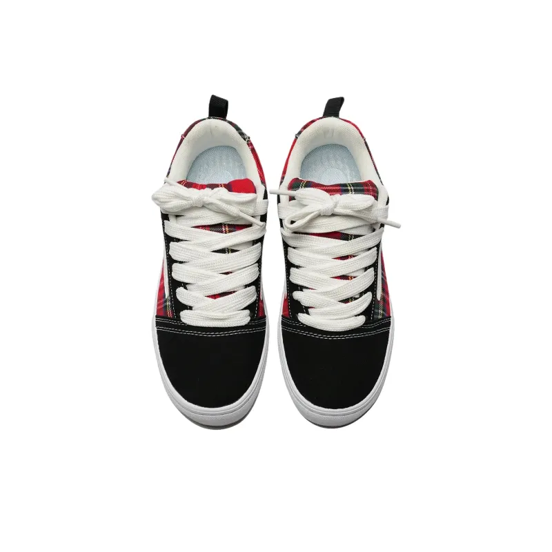 Circle Small Coverage Abrasion Resistant, Balanced, Lightweight Low Top Skateboard Shoes Unisex-3