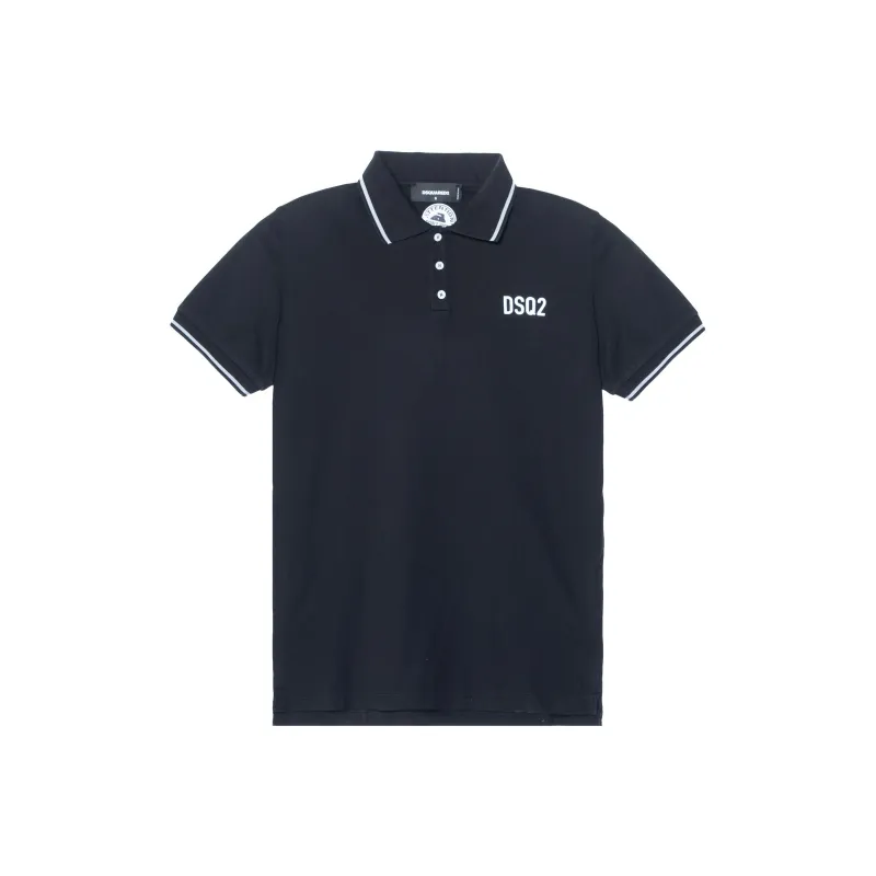 DSQUARED 2 Polo Shirt Men's Black-0
