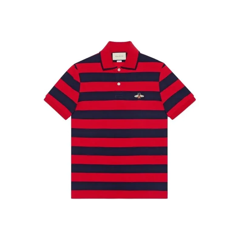 GUCCI Polo Shirts Men Red-0