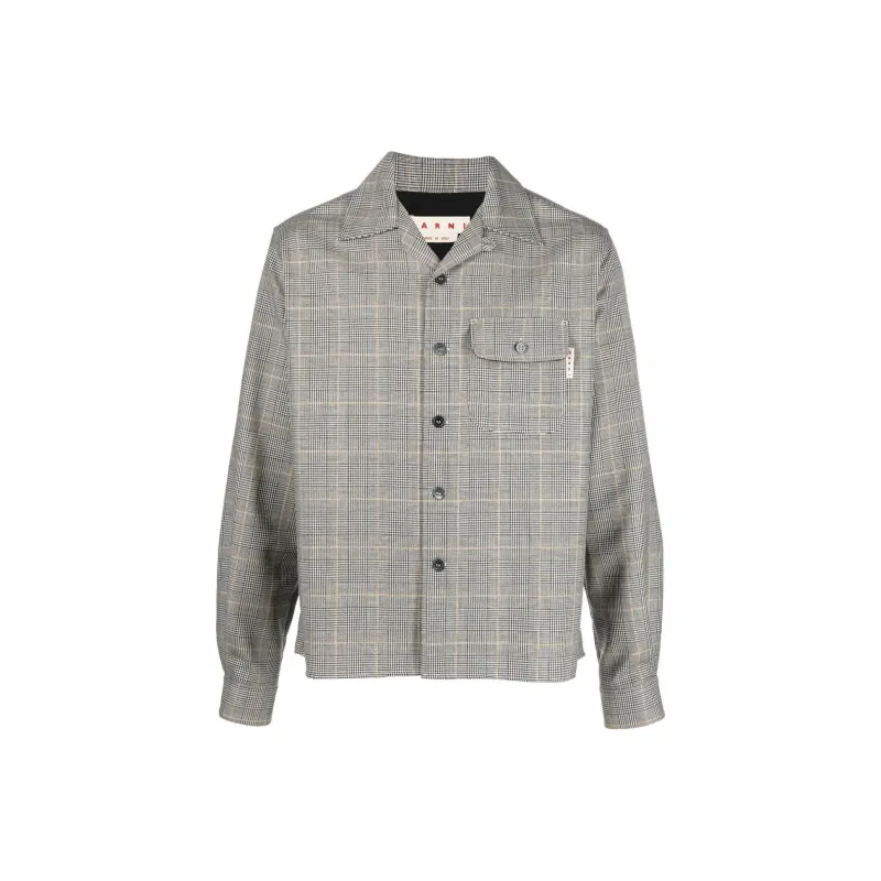 MARNI Shirts Men Gray-0