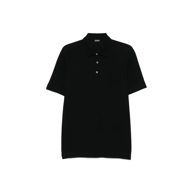 Zegna Cotton Polo Shirt-0