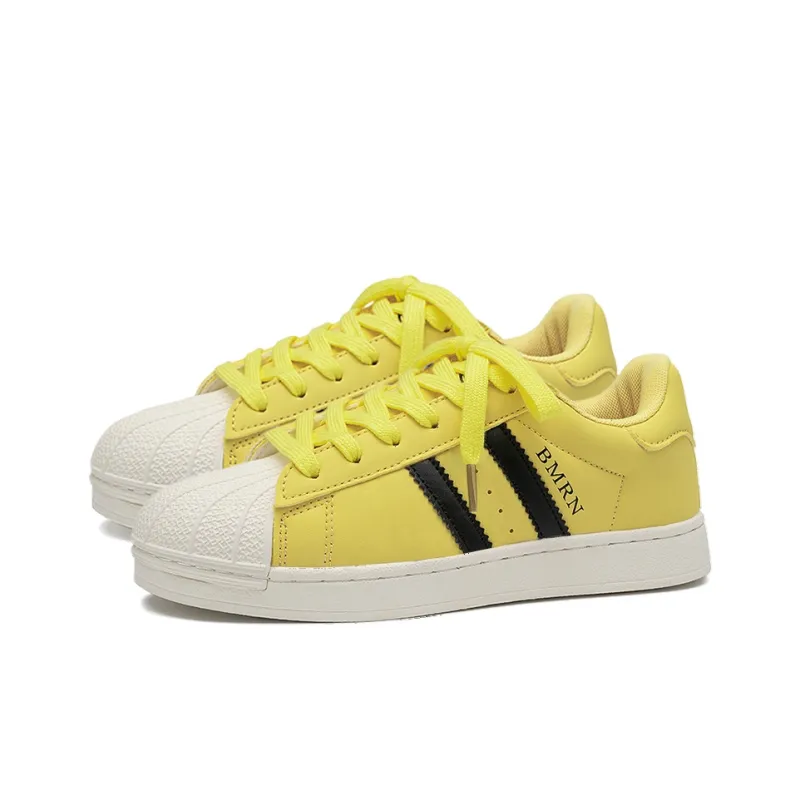 SHUXIAOBEI Shell Toe Sports Casual Shoes Abrasion Resistant Breathable Low Top Skateboard Shoes Unisex-21