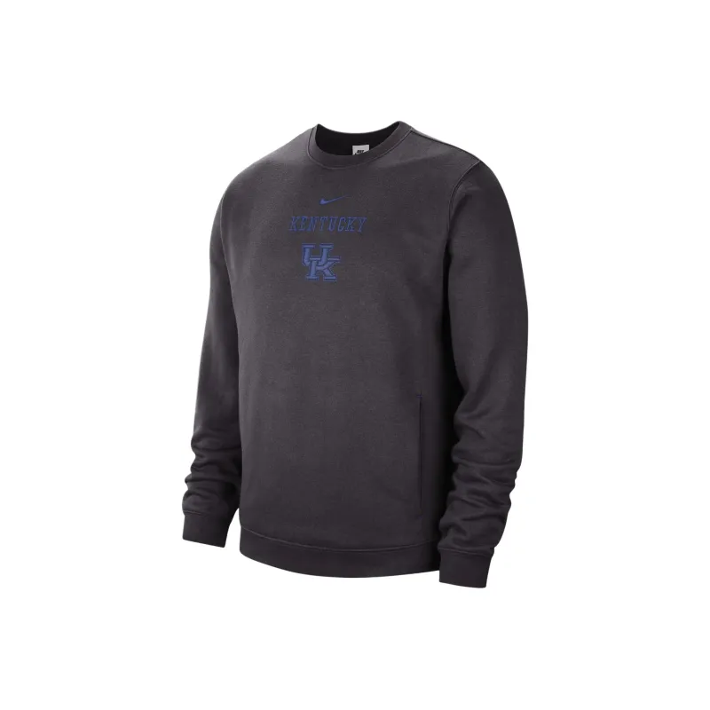 Nike College Club Fleece Kentucky Sweatshirt Men's Black-0