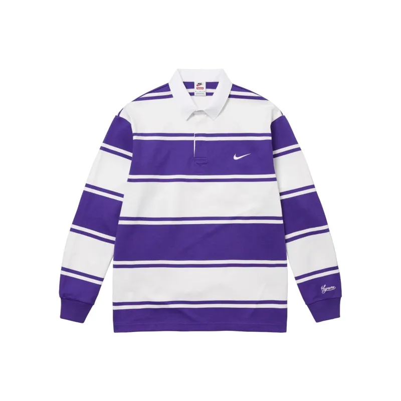 Supreme Nike Stripe Rugby-6