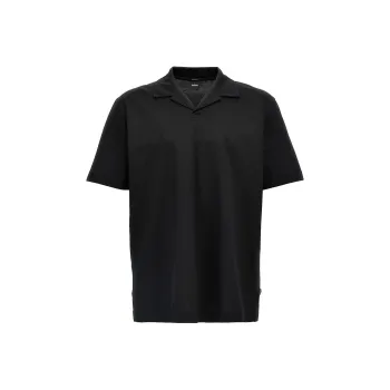 HUGO BOSS V Neck Short Sleeved Polo Shirt
