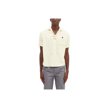 Maison Margiela Polo Shirt Unisex Ivory White