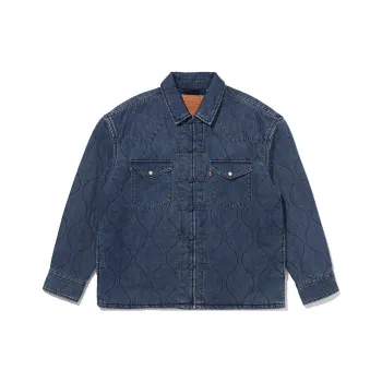 Levis Shirts Men Dark Indigo