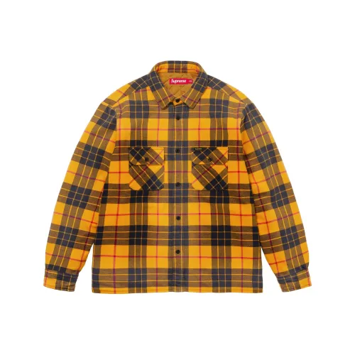 Supreme Quilted Plaid Shirt