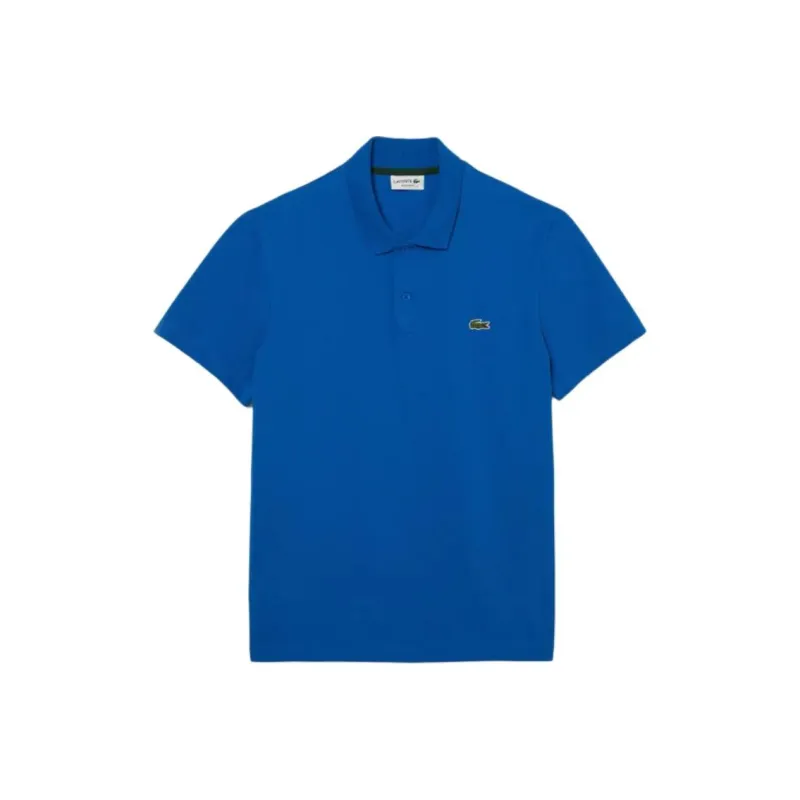 LACOSTE Logo Embroidered Short Sleeved Polo Shirt-0