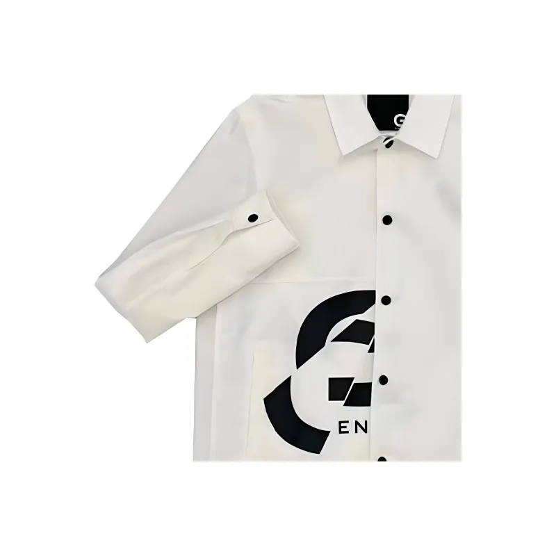 GIVENCHY Jackets Coats Men's White-3
