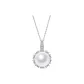 S925 Silver, Edison Pearl Pendant[Includes S925 Silver Chain]