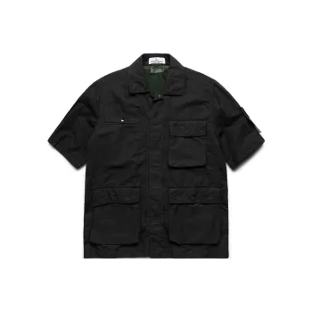 STONE ISLAND SS22 Shirt Men's Black