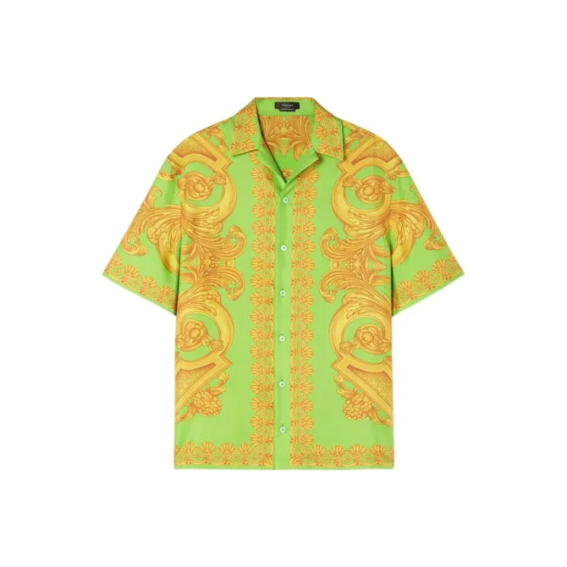VERSACE Barocco 660 Silk Shirt-0