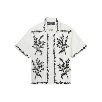 Jacquemus Curly Mimosa Bowling Shirt