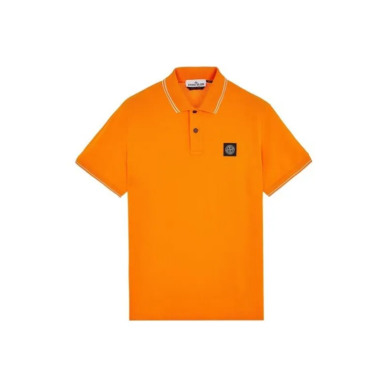 STONE ISLAND Logo Poloshirt-0