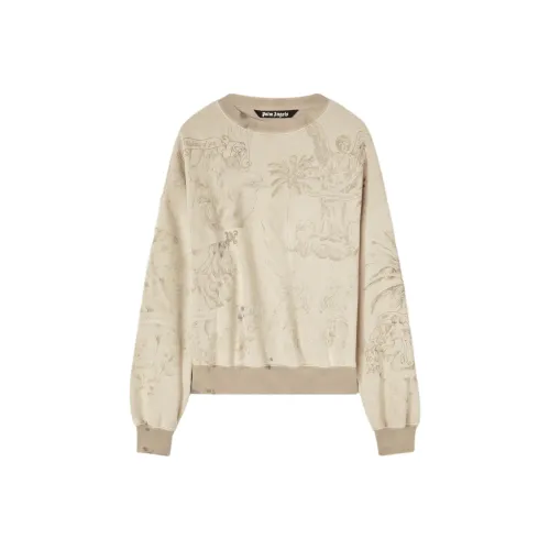 PALM ANGELS Pencil All Over Crew Sweatshirt