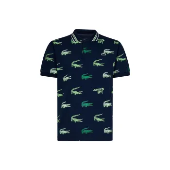 LACOSTE Polo Shirts Men Dark Blue
