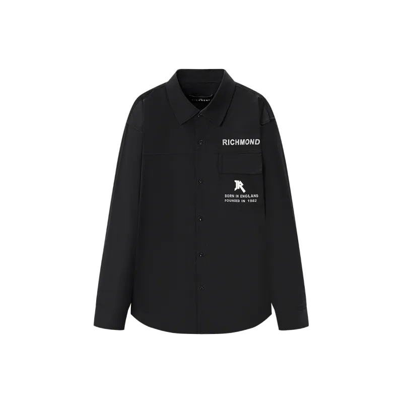 JOHN RICHMOND Shirts Men Black-0