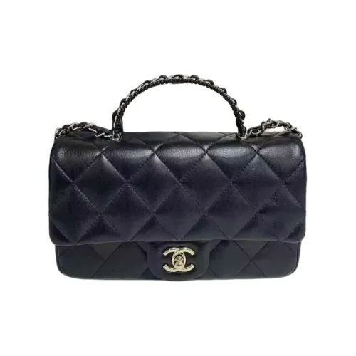 CHANEL Leather Shoulder Bag, Crossbody Bag, Handbag Women's Black