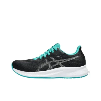 Asics Patriot 13 Anti Slip Wear Resistant Low Top Casual Running Shoes Women's Black Blue
