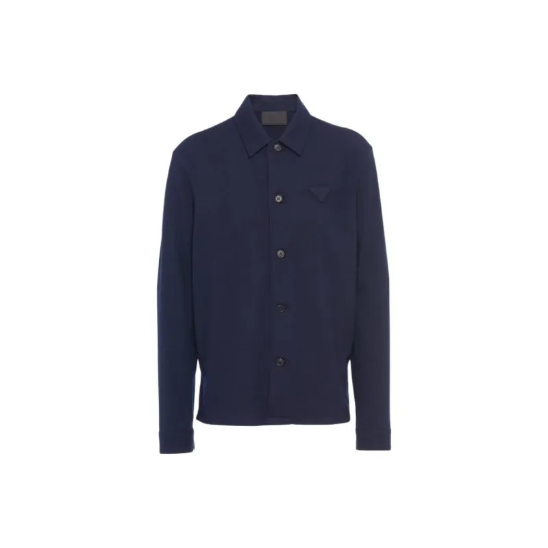 PRADA Shirts Men Blue-0