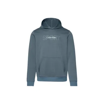 CALVIN KLEIN Sweatshirt Europe Version Men's Ceramic Blue