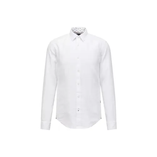 HUGO BOSS Shirt Men's Bright White