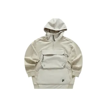 FILA FUSION URBAN TECH Sweatshirts Men Rice Milk Color