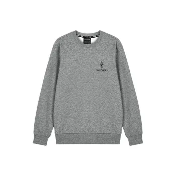 Skechers Diamond Series Sweatshirt Unisex Medium Heather Gray