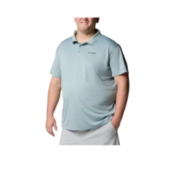 Columbia PFG Solar Stream Polo Shirt Men's Fragmented Blue