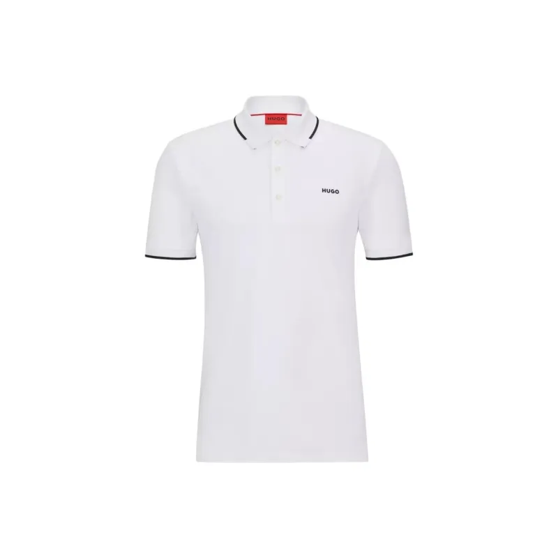 HUGO BOSS Logo Printed Polo Shirt-0