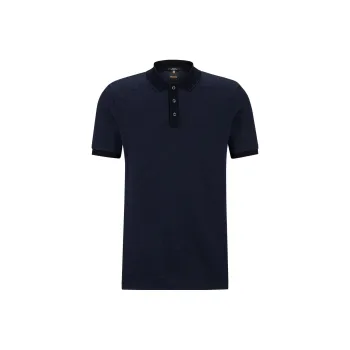 HUGO BOSS Polo Shirts Men Dark Blue