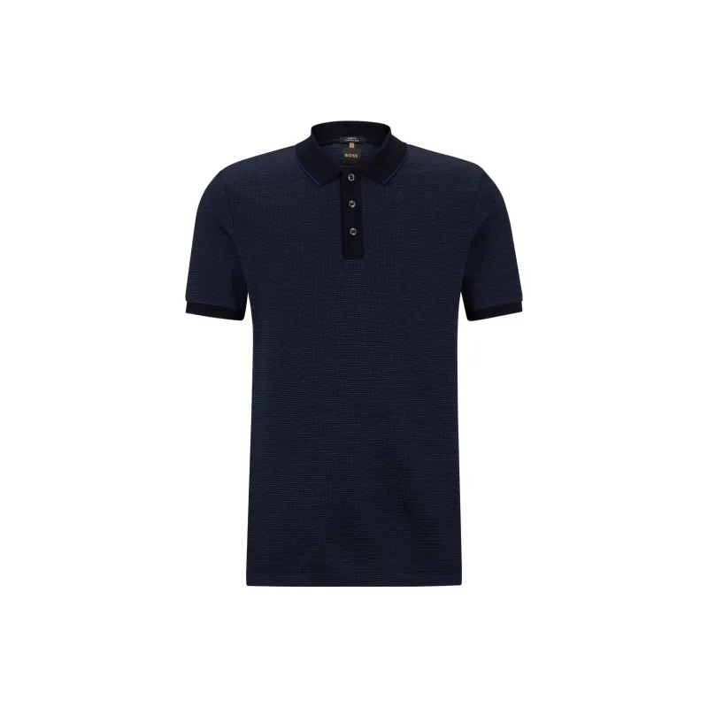 HUGO BOSS Polo Shirts Men Dark Blue-0