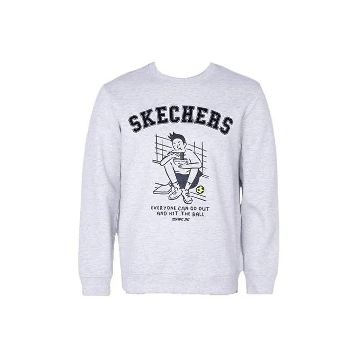 Skechers Sweatshirt Unisex Gray-0