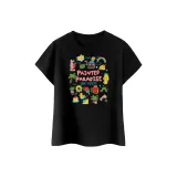 Women's Black Cropped