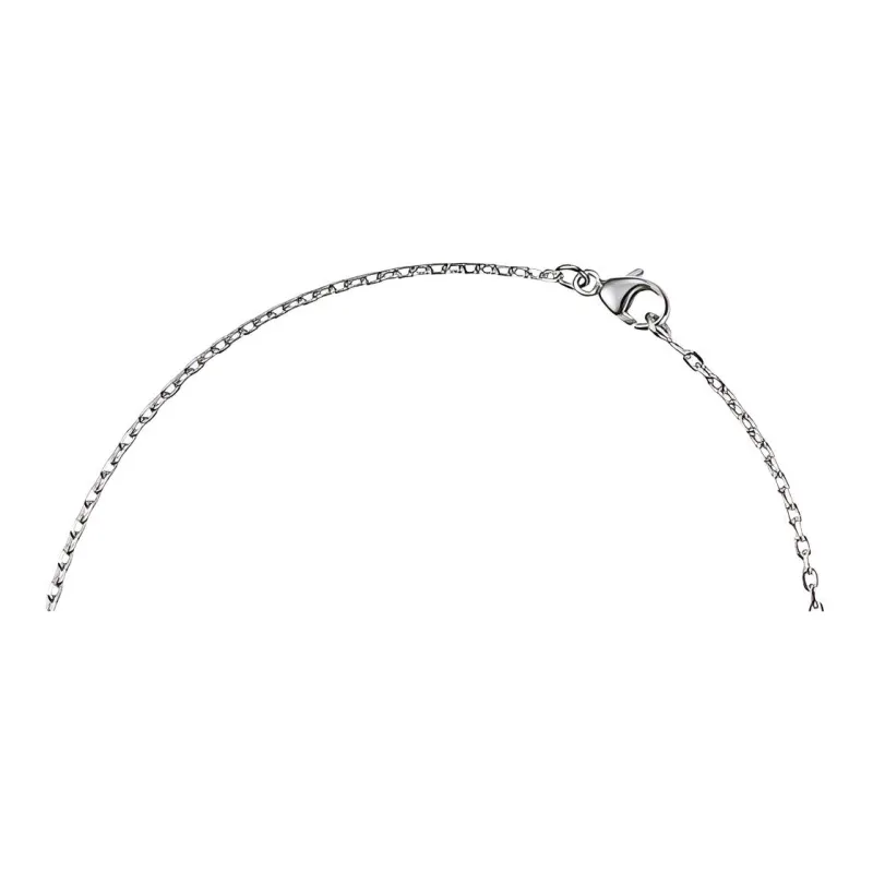 HERMES O'Kelly Palladium-Plated Necklaces Women's-2