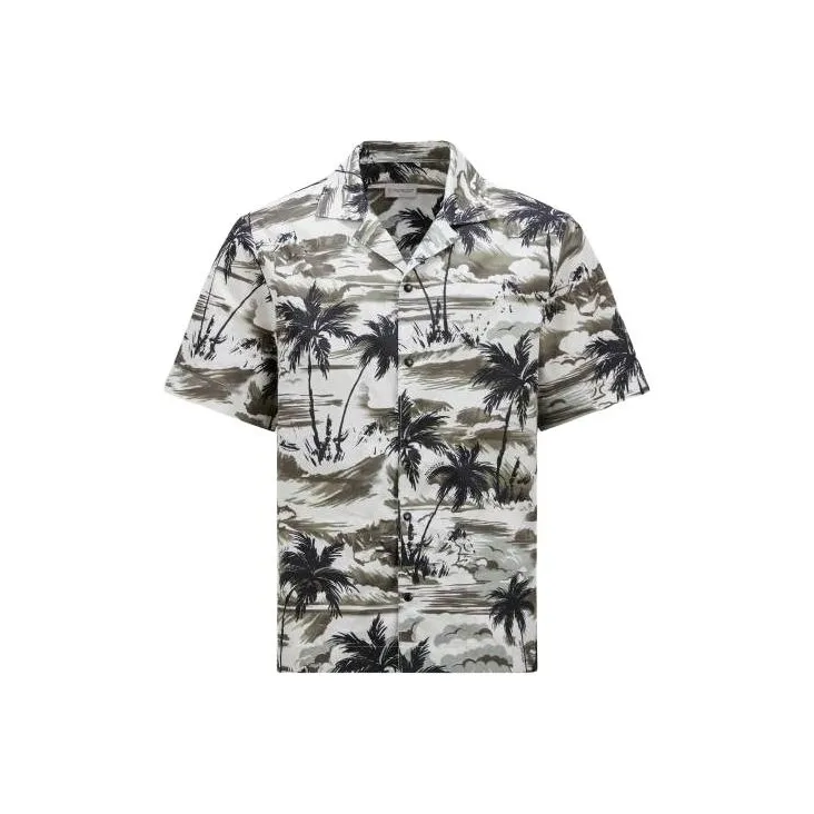 Moncler Graphic Printed Short Sleeved Shirt-0