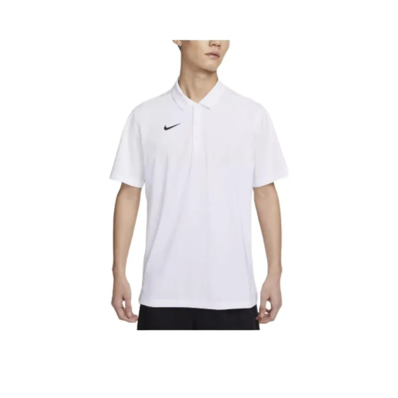 Nike Dri Fit Polo Shirt Men's White-0