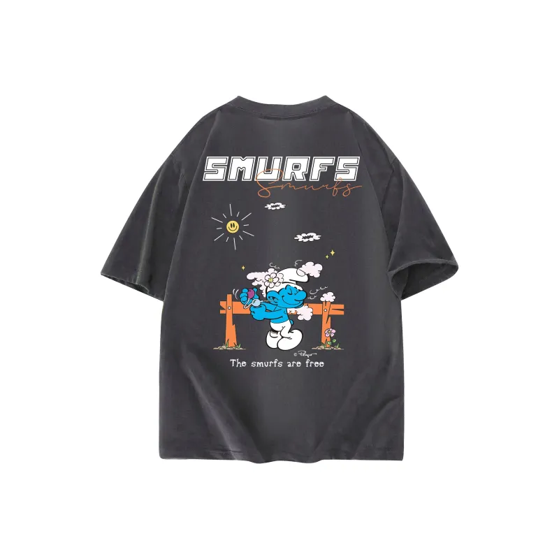 The Smurfs T Shirts Unisex-12
